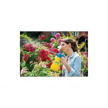 GLORIA Hobby 100 Handdrucksprüher 1,3 L Blau Gelb Kunststoff Messing/Kunststoff 3 bar 000015.0000