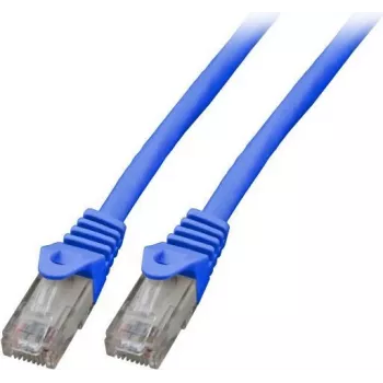 EFB-Elektronik RJ45 Patchkabel Cat.5e U/UTP LSZH CCA AWG24/7 Blau 20m (K8110BL.20)