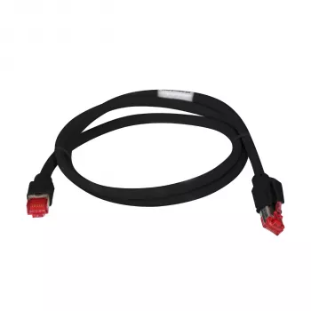 EFB-Elektronik Cat.7 S/FTP LSZH Patchkabel, RJ45, Schwarz, 3m K0700SW.3