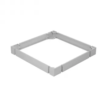 EFB Elektronik Sockel für 800x800mm PEL-Serie Schrank, Grau PEL-SOK88VV.GR