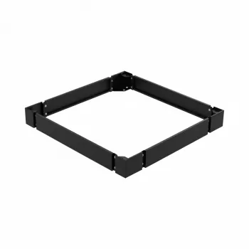 EFB PEL-SOK88VV.TS Rack-Sockel für 800 mm breite Schränke, 100 mm hoch, schwarz