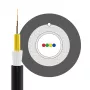 INFRALAN A-DQ(ZN)B2Y OS2 4E (1x4) Fca 2000N Schwarz 5,8mm G657A1 Glasfaserkabel A4S2F1