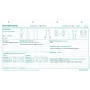 BOI Dokutech Schmerzdokumentationsformulare, A4, 50 Blatt, Loseblatt, Weiß 9206-00239