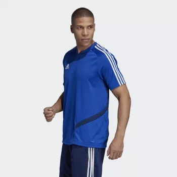 Adidas Tiro 19 Trainingsshirt Kurzarm Polyester Schwarz/Weiß Herren S