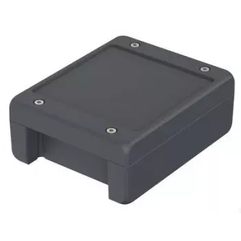 Bopla BA-S 141306 F Bocube Alu Universalgehäuse, 159 x 128 x 60 mm, Aluminium-Druckguss, Graphitgrau (RAL 7024) 00163224