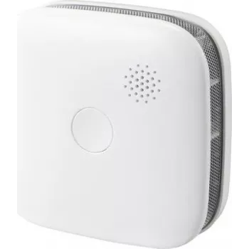 Sygonix SY-5040174 Funk-vernetzter photoelektrischer Rauchmelder mit 5-Jahres-Batterie