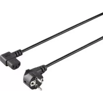 Sygonix SY-5042710 Kaltgeräte-Anschlusskabel CEE 7/7 auf IEC C13 2 m Schwarz