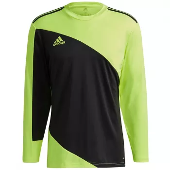 adidas Squadra 21 Torwarttrikot Herren Langarm Schwarz/Semi Solar Slime Größe L GN5795