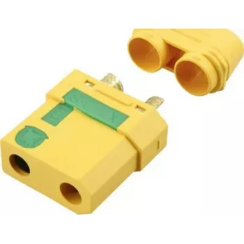 Reely RE-6685311 XT90-S vergoldete Anti-Spark-Batterie-Steckverbinder-Buchse (1 Stk.)