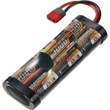 Reely NiMH Akku-Pack 8,4 V 3000 mAh 7-Zellen Sub-C Hump T-Plug RE-7863537