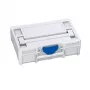 Tanos Systainer³ XXS 33 Transportbox, ABS-Kunststoff, 105 x 31,3 x 66 mm, stapelbar, staubgeschützt 83000089