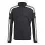 adidas Squadra 21 Trainingsshirt Jugend Sweatshirt Schwarz GK9561 140cm