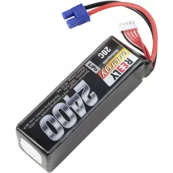 Reely LiPo Akku-Pack 14,8V 2400mAh 4S 20C Softcase EC3 RE-7853466