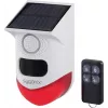 Sygonix Mini-Alarmsystem Weiß Rot mit LED PIR-Bewegungsmelder und Fernbedienung (SY-6515320)