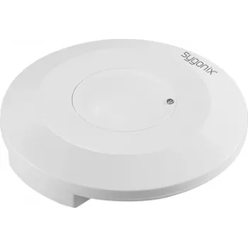 Sygonix SY-6118228 HF-Bewegungsmelder Deckenmontage 360° 16m 2000W Weiß