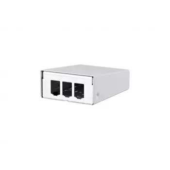 METZ BTR E-DAT modul Aufputzgehäuse, 3-fach, unbestückt, Reinweiß RAL9010 130861-0302-E