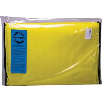 SÖHNGEN APOLLO-THERMO Wärme-Liegematte 190 x 65 cm Geschlossenzelliger PE-Schaum Orange Isolierte Rollbare Notfallmatte 0706001