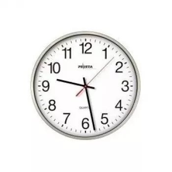 PEWETA Wanduhr Silber Metallic 44.130.213