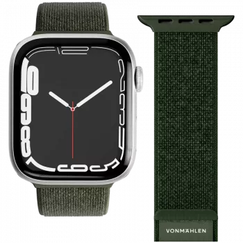 VONMÄHLEN Fitness Loop 2 Armband für Apple Watch 44mm, 45mm, 49mm – Oliv