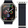 VONMÄHLEN Classic Nylon Loop Armband für Apple Watch 44/45/46/49mm, Marineblau, Einheitsgröße