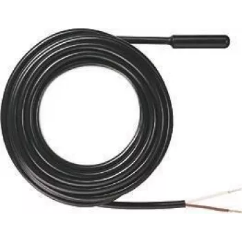 Gira Fernboden-Temperatursensor für Raumtemperaturregler, NTC 10 kOhm, 4 m Kabel, Weiß 149300