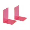 MAUL Buchstützen 10 x 10 x 13 cm Neonpink (Paar)