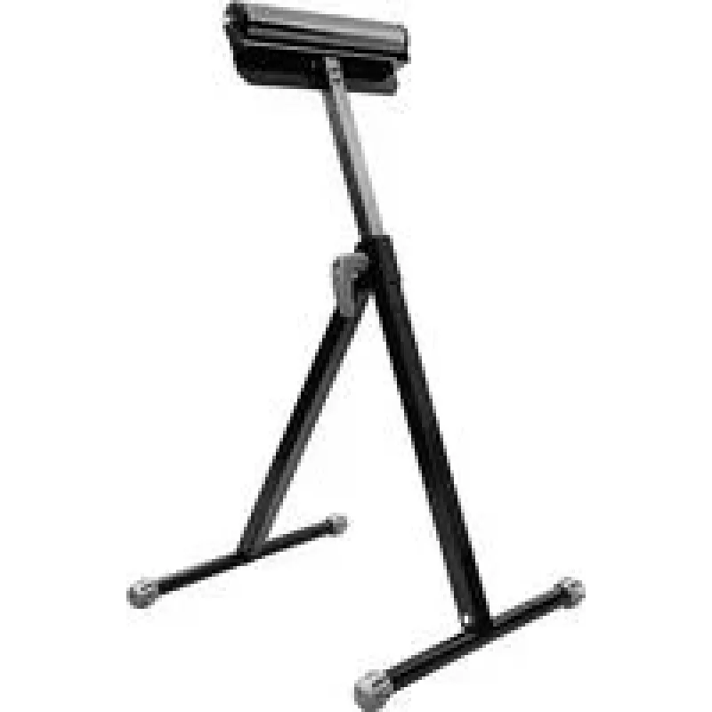 KWB 785910 Rollenbock, höhenverstellbar 670-1000 mm, 60 kg Traglast, klappbarer Stahlrahmen mit verzinkter Rolle