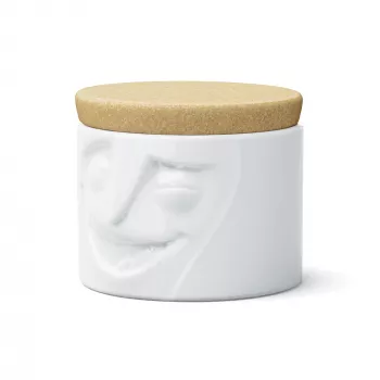 FIFTYEIGHT PRODUCTS BHS FIFTYEIGHT Vorratsglas 900ml Cheerful White (T023101)