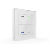 MDT BE-GTL4TW.01 Glass Switch II Light 4-Tasten Weiß