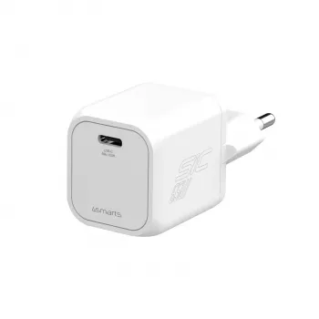 4smarts PDPlug SiC 65W USB-C Wandladegerät, Weiß