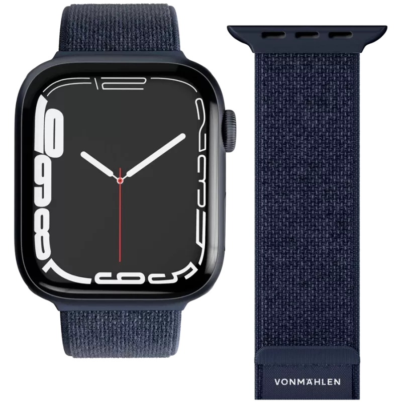 VONMÄHLEN Fitness Loop 2 Smartwatch Armband für Apple Watch 40/41/42mm, Marineblau, Einheitsgröße