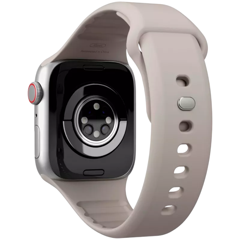 VONMÄHLEN Classic Band 2 für Apple Watch 44mm, 45mm, 49mm, Einheitsgröße, Creme