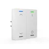 MDT BE-TAL63T2.C1 KNX Tastsensor 2-fach RGBW, Studio Weiß Glänzend