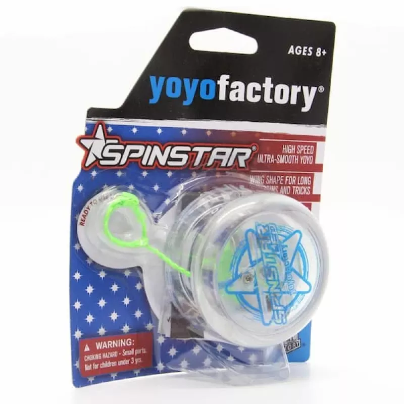 YoYoFactory Spinstar im Dunkeln leuchtendes blaues Anfänger- bis Fortgeschrittenen-Yo-Yo
