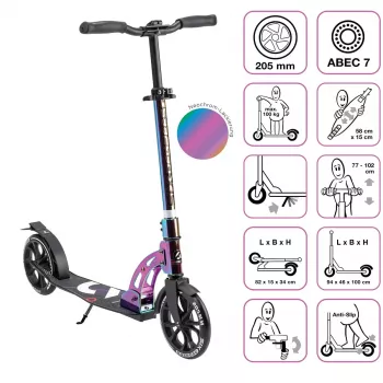 Six Degrees AU 610 Neochrome Tretroller 205 mm