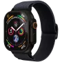 VONMÄHLEN Classic Nylon Loop für Apple Watch 38/40/41mm, Navy Black