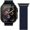 VONMÄHLEN Woven Loop für 44/45/46/49mm Apple Watch, Navy Black