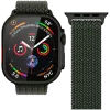 VONMÄHLEN Woven Loop für Apple Watch 44/45/46/49mm, Olive Black