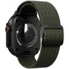 VONMÄHLEN Woven Loop für Apple Watch 44/45/46/49mm, Olive Black