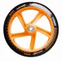 MUUWMI AU 116 Aluminium-Tretroller 200 mm Schwarz/Orange