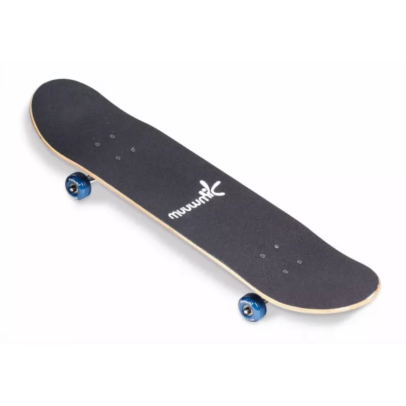 MUUWMI AU 561 Komplett-Skateboard mit Tragetasche, ABEC 5, Wave