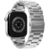 VONMÄHLEN Link Armband 2 für Apple Watch 40/41/42mm, Edelstahl, Silber