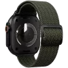 VONMÄHLEN Woven Loop für Apple Watch 40/41/42mm, Olive Black