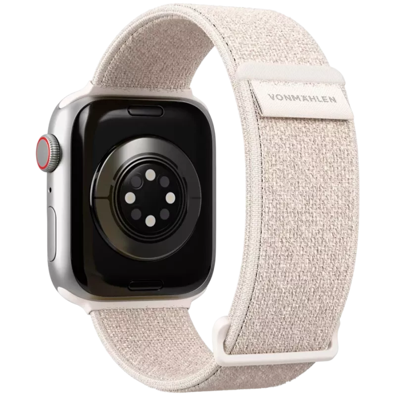 VONMÄHLEN Fitness Loop 2 Armband für Apple Watch 44/45/46/49mm, Creme