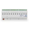 MDT AKI-1216.04 KNX Schaltaktor, 12-Kanal, 12 TE DIN-Schiene, 16/20 A, 230 V AC, kapazitive Last 200 µF