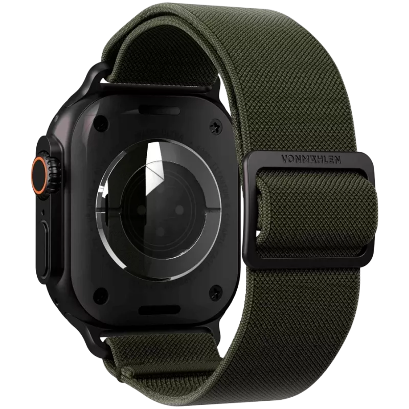 VONMÄHLEN Classic Nylon Loop 40, 41, 42mm One Size, Olive Black