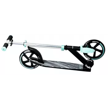 MUUWMI AU 566 Aluminium-Tretroller, Türkis, 205 mm Räder