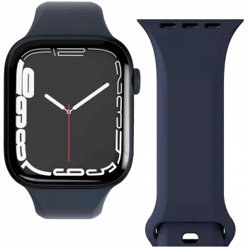 VONMÄHLEN Classic Band 2 für Apple Watch 44/45/46/49mm, Navy