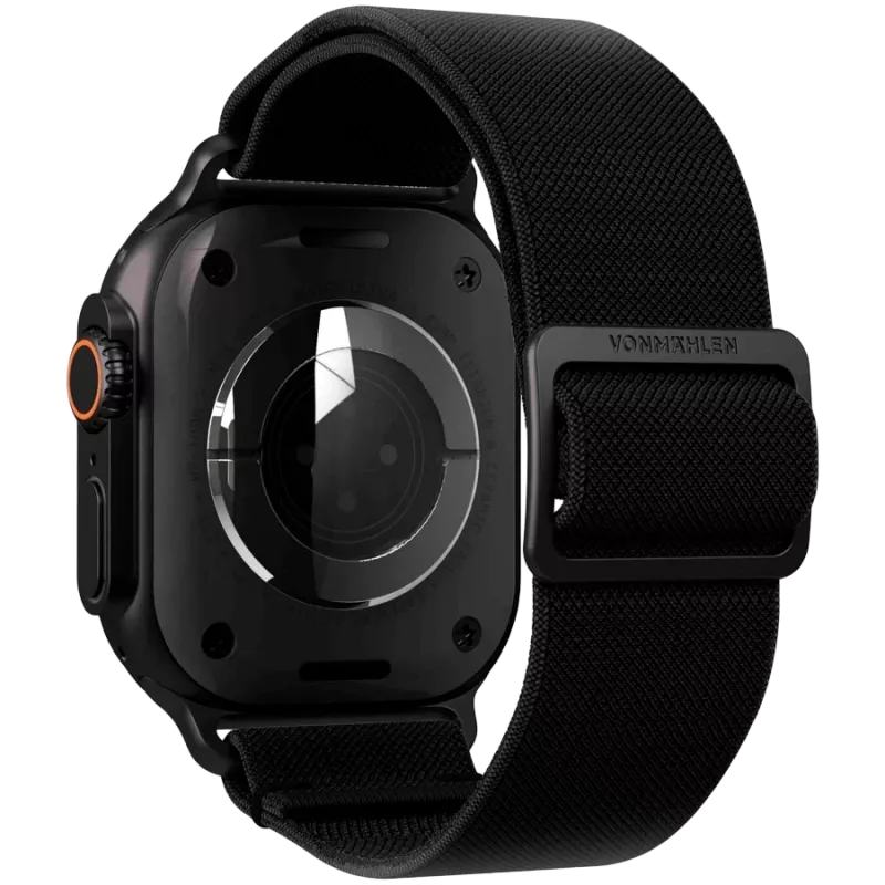 VONMÄHLEN Classic Nylon Loop 40, 41, 42mm Einheitsgröße Alle, Schwarz