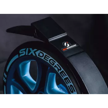 Six Degrees AU 509 Tretroller 205 mm Blau